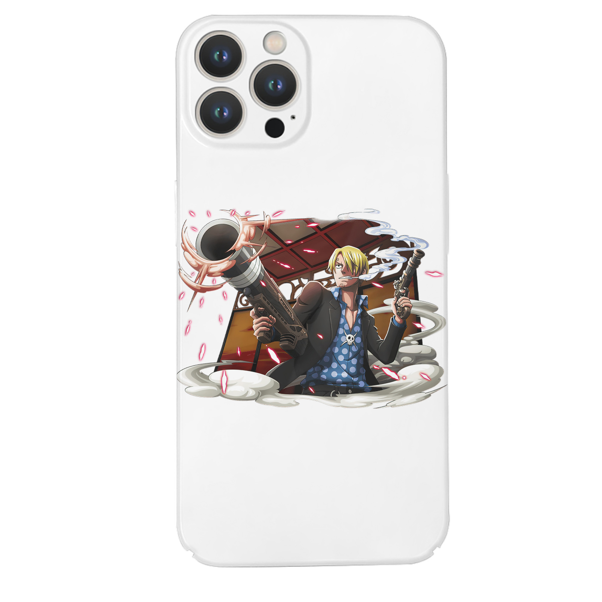 （画像用） ワンピース サンジ ONE PIECE Sanji 【iPhone 14シリーズ対応】ハードケース
